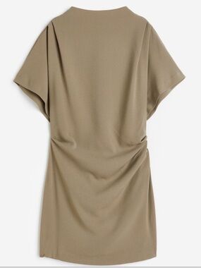 H&M Gathered Crepe Dress, L